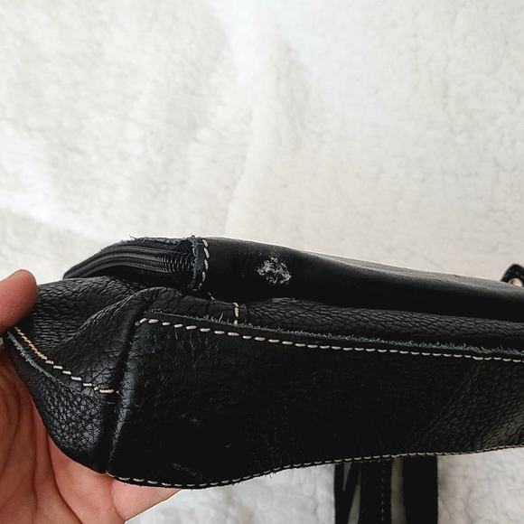 FOSSIL | Genuine Leather Crossbody Purse - Picture 6 of 11